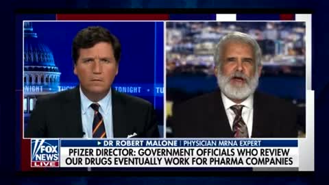 Dr. Malone Leaves Tucker Carlson STUNNED with Comment About Pfizer