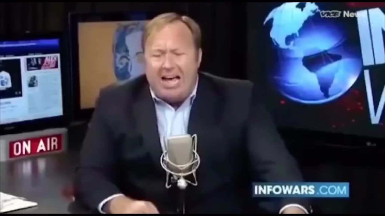 Alex Jones Ascends Into The Night