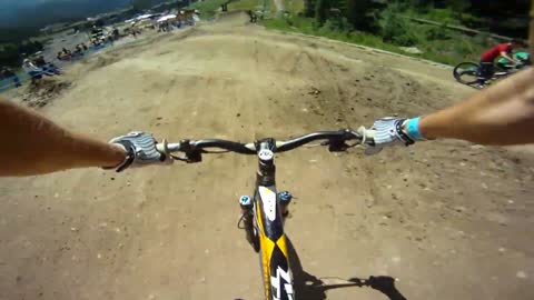 GoPro HD HERO Camera: Crankworx Colorado Day 3 - Slopestyle Qualifications & Super DH