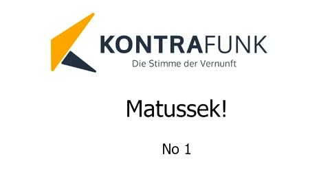 Matussek! No 1