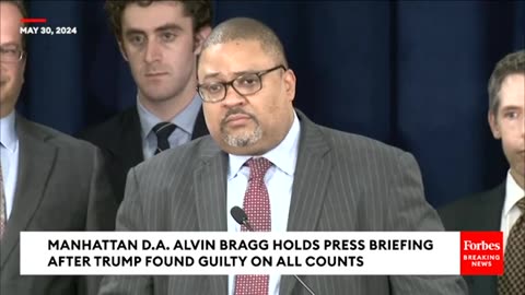 Liberal DA Bragg Weighs In On Trump's "Guilty" Verdict