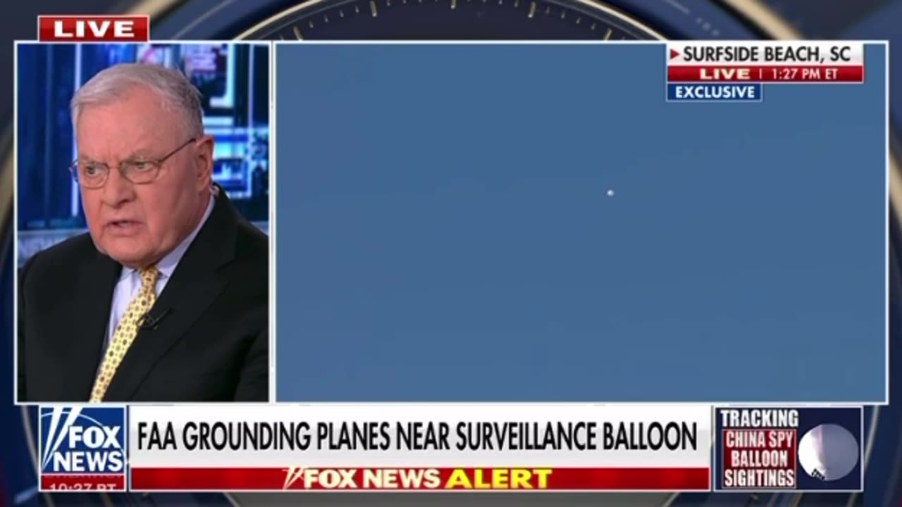 FAA grounding planes near surveillance balloon