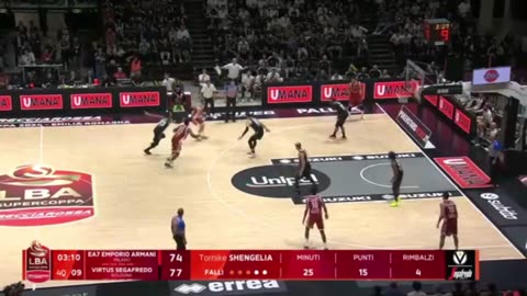 Olimpia Milano VS Virtus Bologna Super Cup Final in Florence4 22.9.24 n