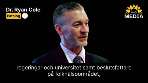 Dr. Ryan Cole | Human cells don't lie, my message to Swedish authorities