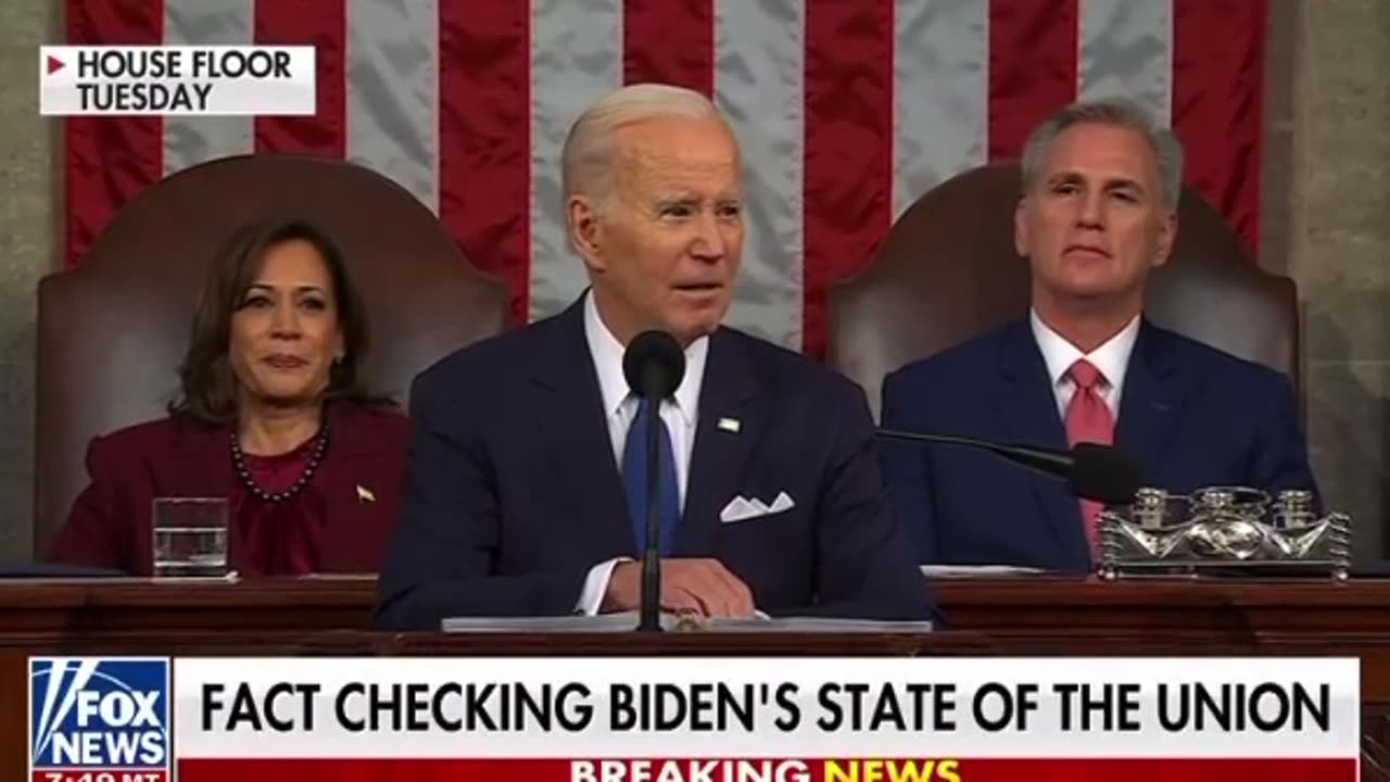 Conspiracy Theorist Fact Check Biden SOTU Speech