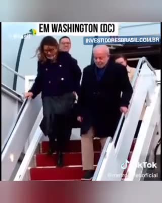 Chegada de Lula aos Estados Unidos.Sem recepção de embaixador