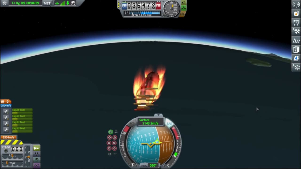 **Canceled** Soviet Space Program Energia rocket test flight & booster landing KSP