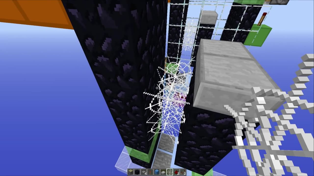 Minecraft: The Endless Falling Cobweb Trap [1.8 Slimeblocks]