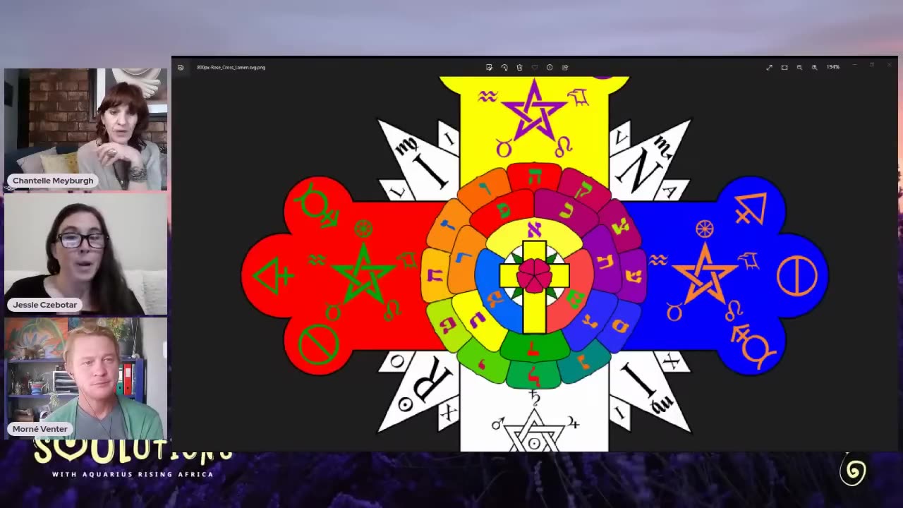 LIVE with JESSIE CZEBOTAR on Military Programming: The Rosy Cross Lamen