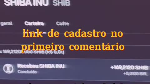 Site pagando Shiba em pequenas tarefas