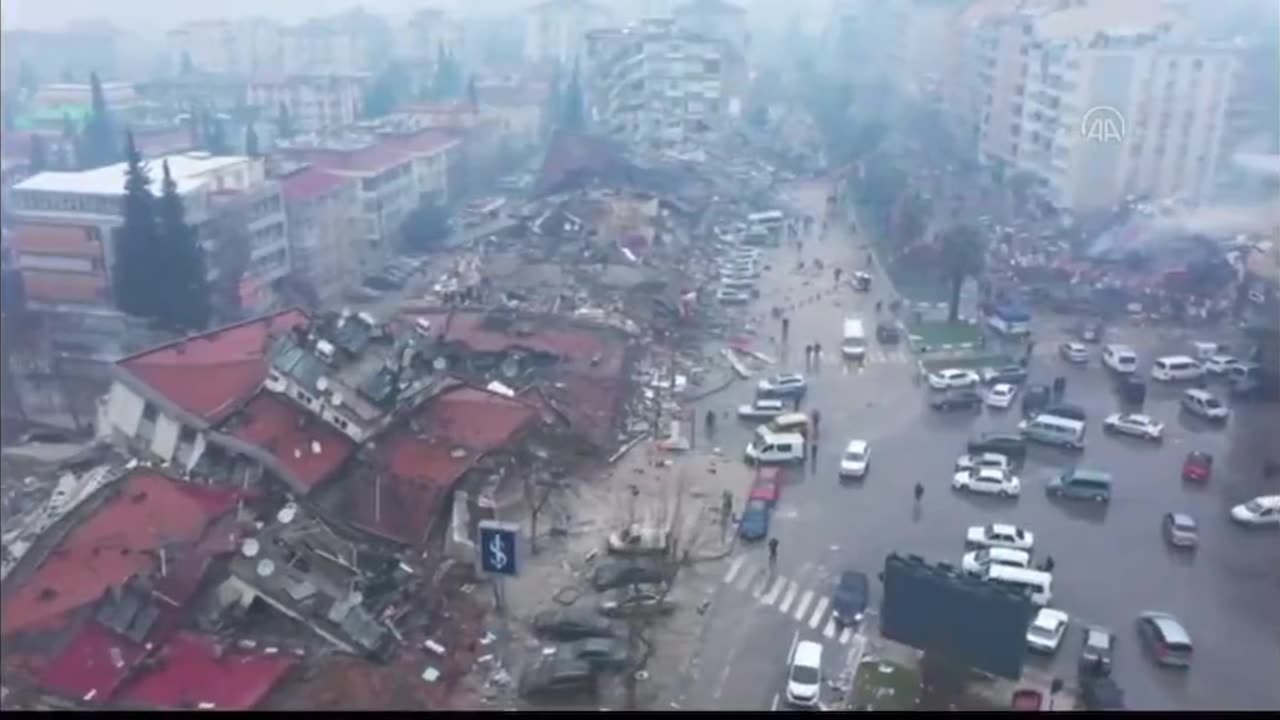 Drone visuals from Turkey Absolutely terrifying!!