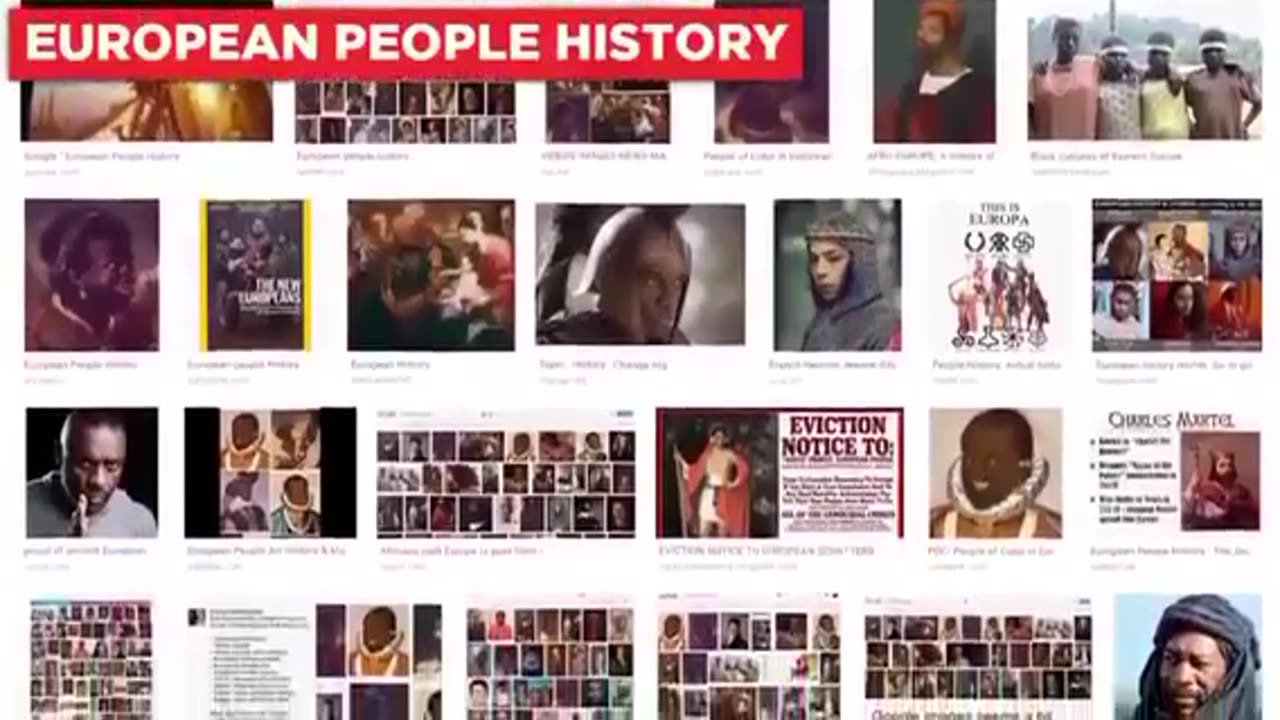 PROOF OF GOOGLE'S ANTI WHITE ALGORITHM🤬