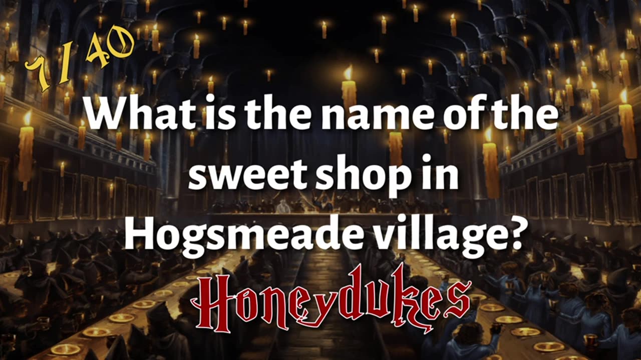 Ultimate Harry Potter quiz