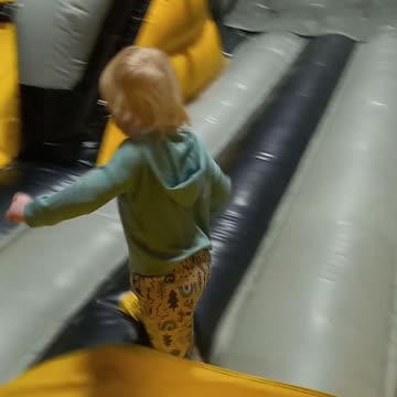 Bouncy House and wall play