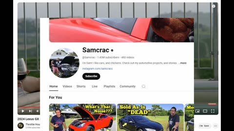 Jewish car review channels