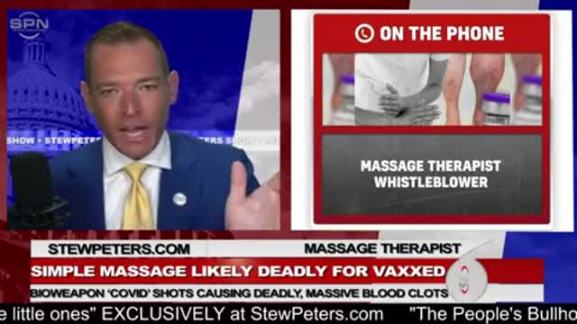 Massage Therapist Blows Whistle: Bioweapon Shots Causing Massive Deadly Blood Clots