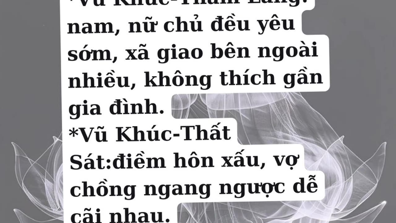 Xem vợ chồng ở đâu trong tử vi .Phần 3