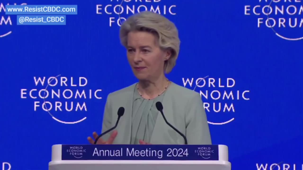 Parla la strega Ursula von der Leyen