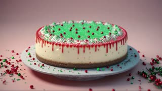 Christmas Cheesecake