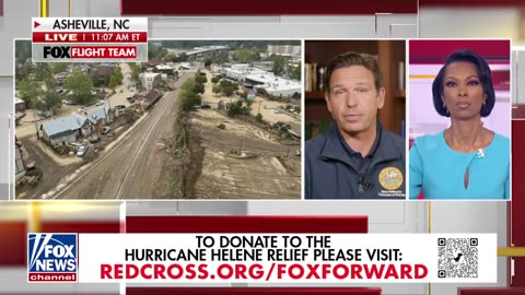 GOVERNOR DeSantis " It's sad that it's come to this " HELENE RESPONSE