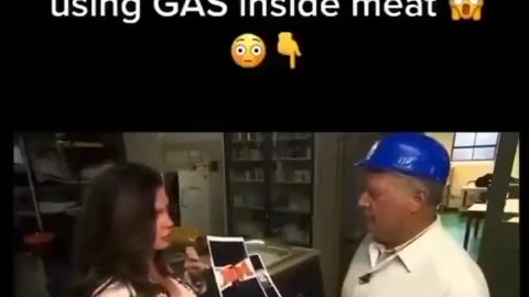 Using gases to keep meat look fresh!