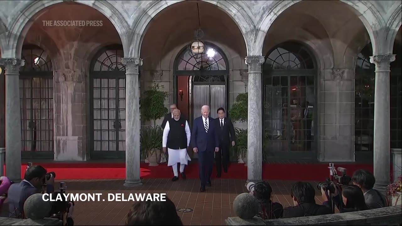 Biden meets with Indo-Pacific leaders as he hosts summit in his hometown