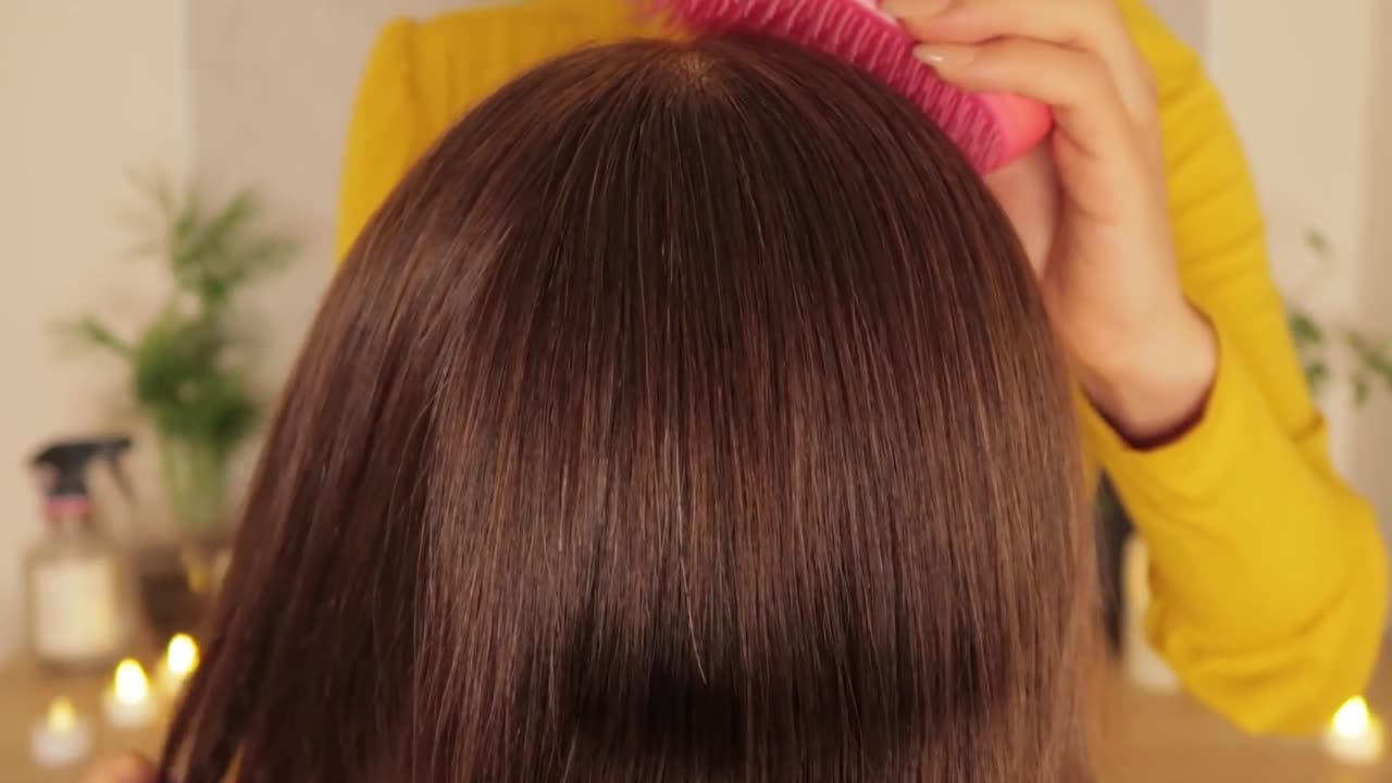 [ASMR] Soothing Hair Brushing 1h with Two Tangle Teezers | No Talking