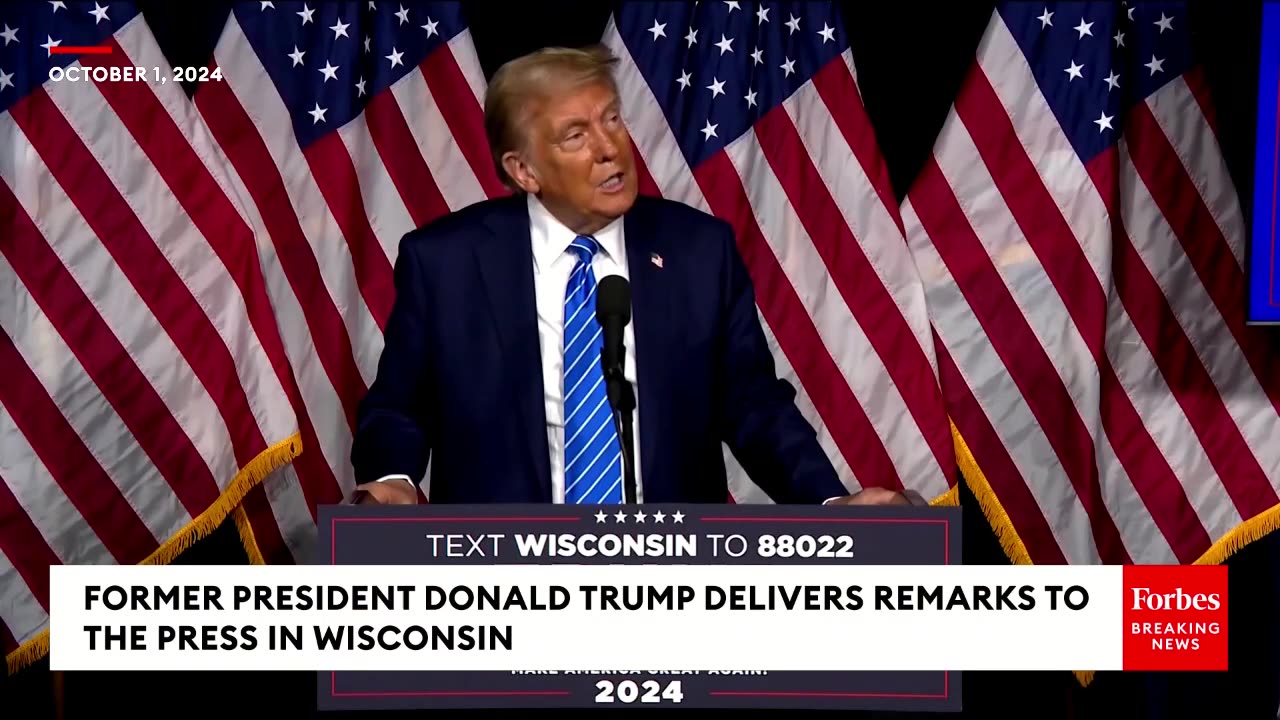 Donald Trump Makes Prediction On Election Results- I Think We Might Win Wisconsin Big