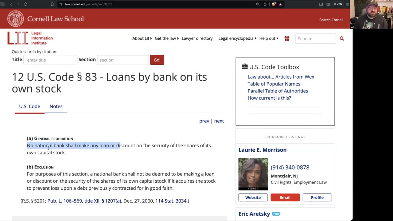 Banks cannot loan their own "money"