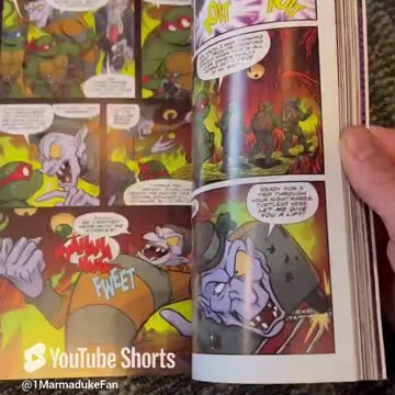 Quick Review of TMNT Saturday Morning Adventures: Volume 3