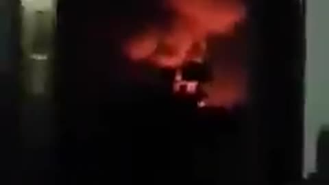 Footage of Airstrikes from Apartment in Gaza