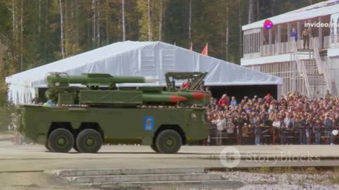 ‘Uragan’ MLRS fire mission