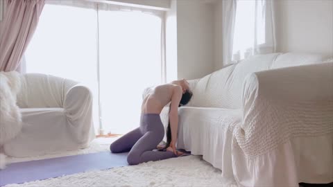 YOGA Camel Pose