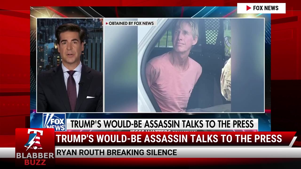 Trump's Would-Be Assassin Talks To The Press