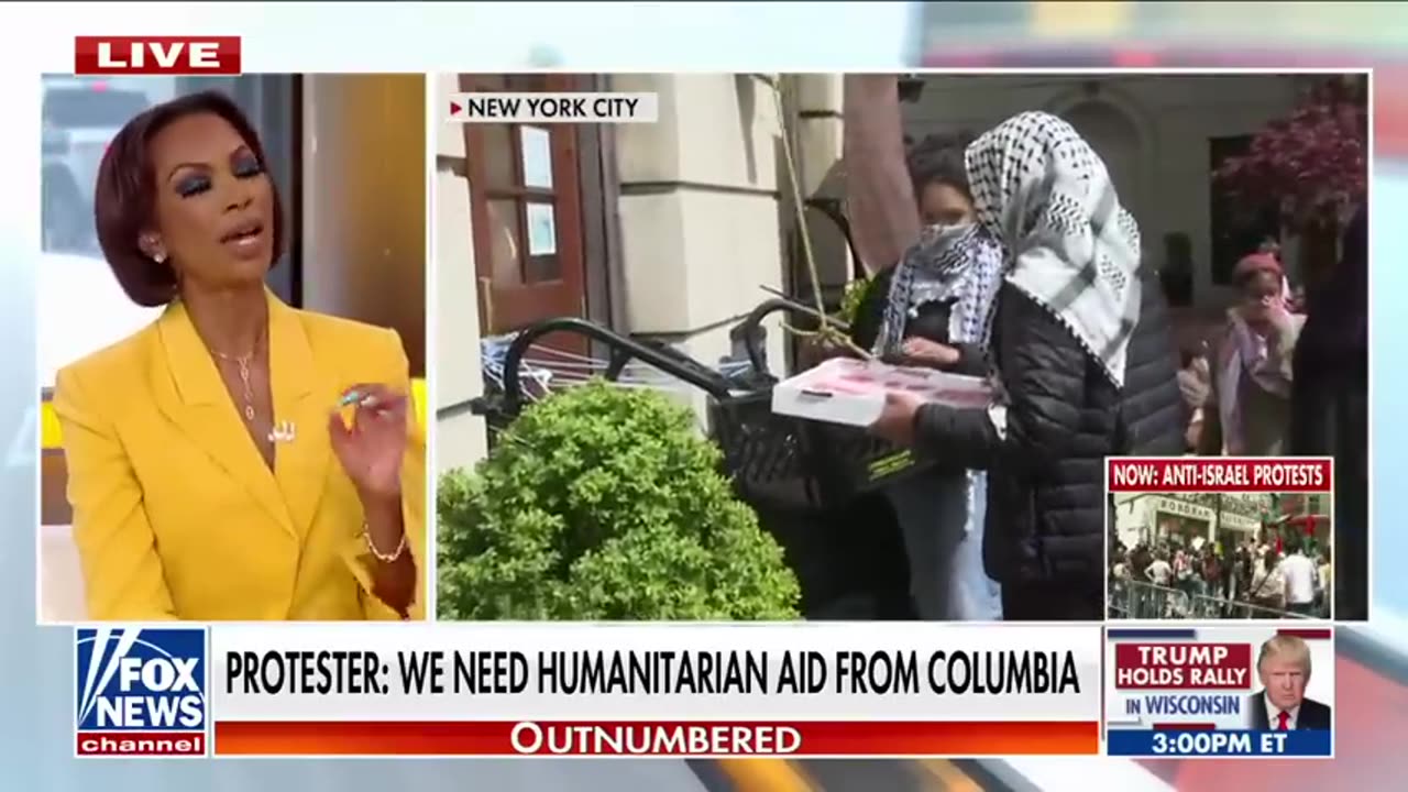 Columbia student ridiculed for 'humanitarian aid' request_ 'You're the victim!