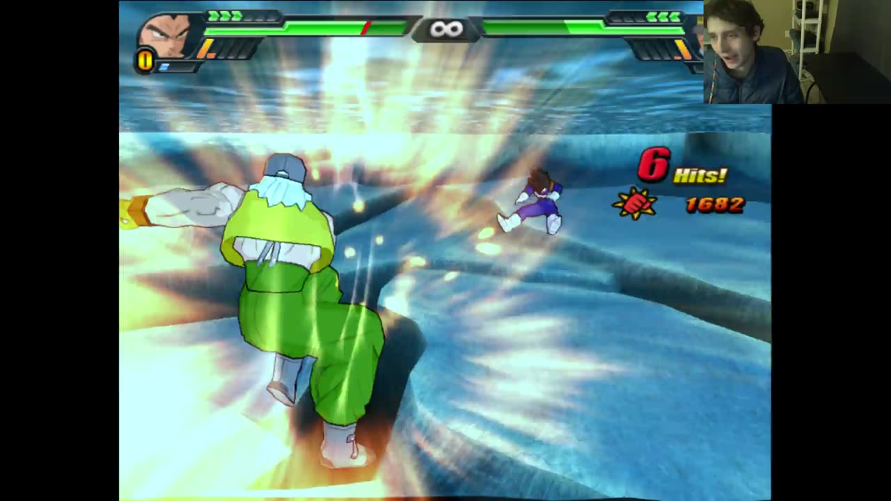 Dragon Ball Z Budokai Tenkaichi 3 Battle #196 With Live Commentary - Vegeta VS Android 13