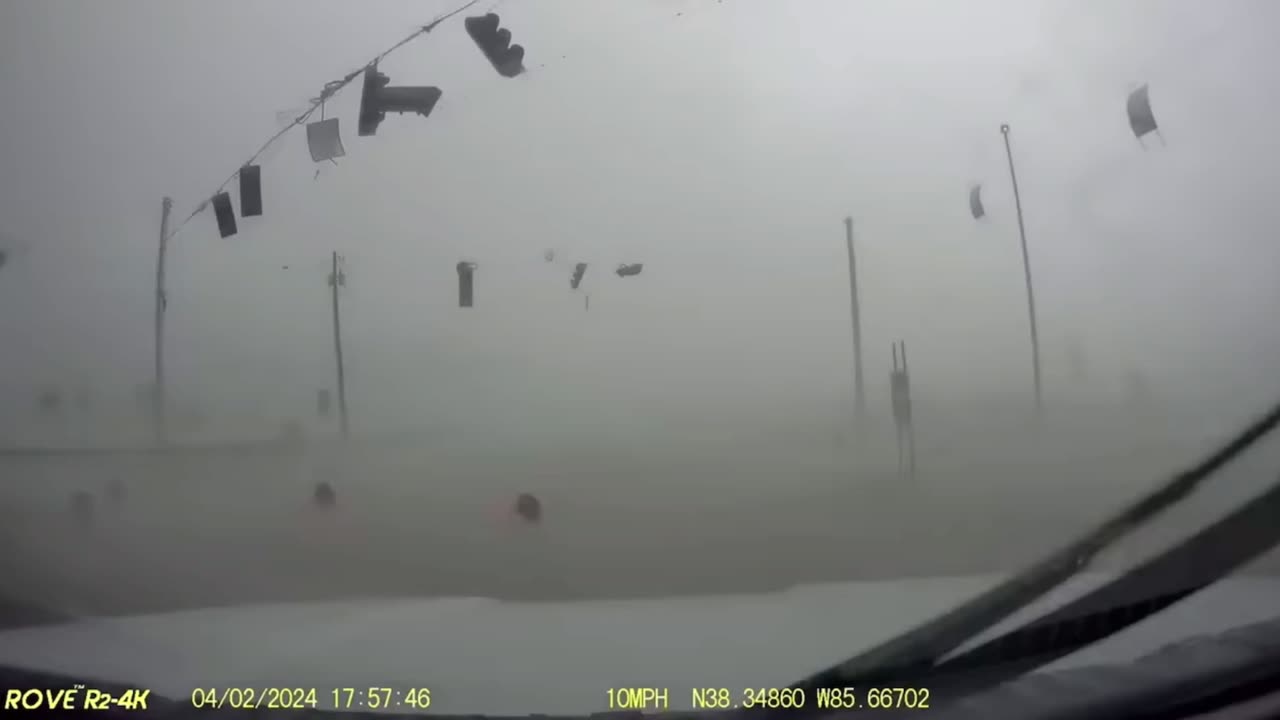 Driving into a Tornado 🌪️!