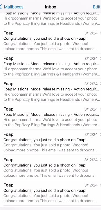 Foap app review #passiveincome #photography #sell photo