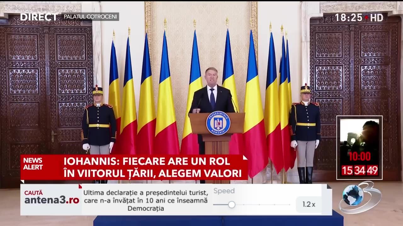 Klaus Iohannis le-a cerut iertare românilor după 10 ani de mandat_ Timpul nu poate fi dat înapoi