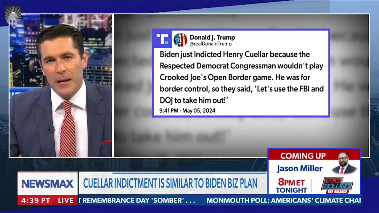 The DOJ goes after Cuellar when Hunter Biden did the same thing? | Eggers (May 6, 2024)