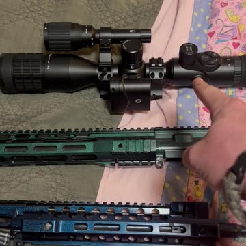 Putting the Commander NV400 on the 5.56