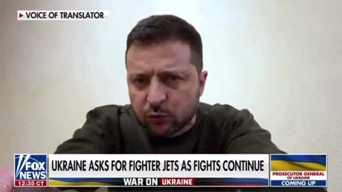 Zelenskyy wants jets now