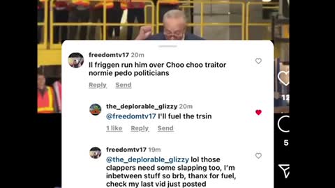 Chuck Schumer asks for the Biden train meme