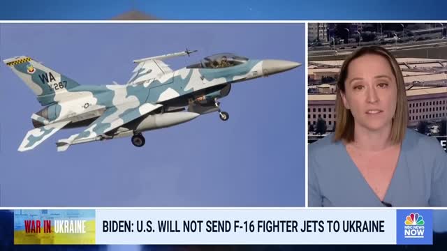 Biden Administration Announces: No F-16 Fighter Jets to Ukraine