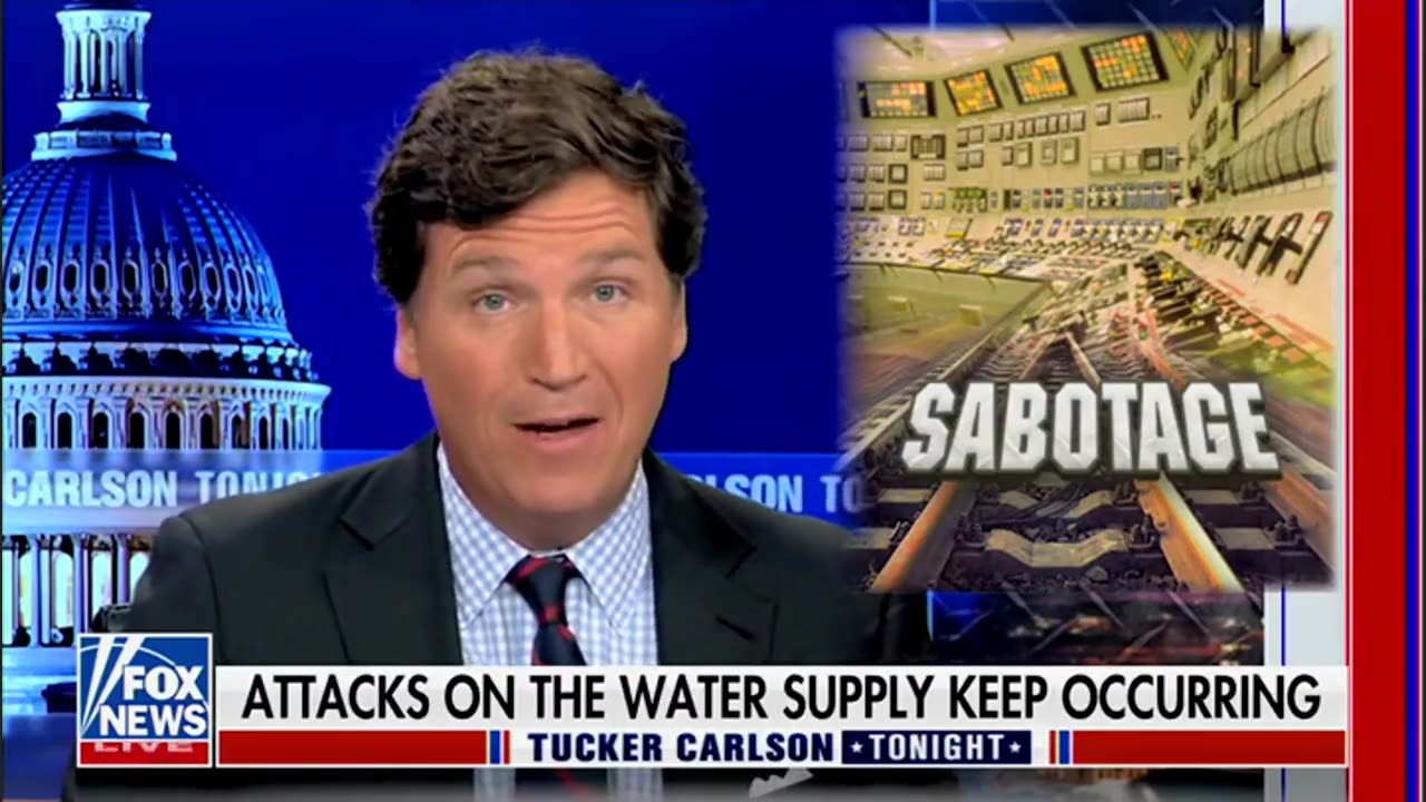 Is it Sabotage? Tucker Carlson takes a closer look