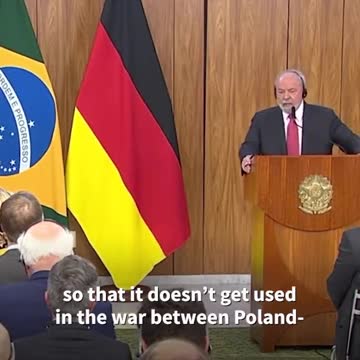 Lula, forseti í Brasilia: Vit eru eitt friðarland, fara ikki at senda vápn