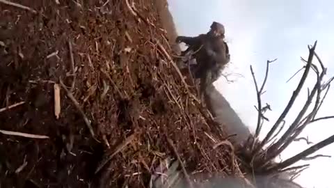 AZOV battalion clip of getting shelled