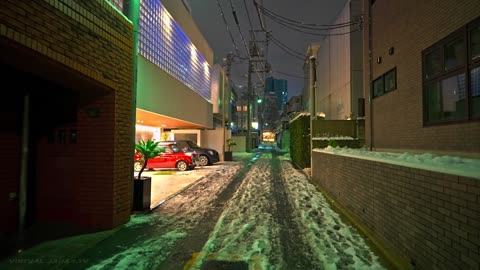 Drake but he's relaxed for an hour | Lofi Hip Hop Mix | Snowy Tokyo Walkthrough