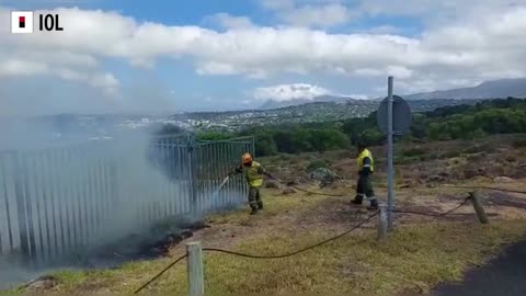 WATCH: Rhodes Memorial Fire