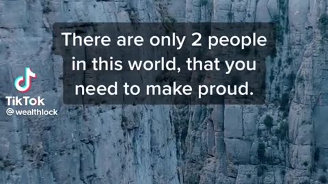 Only 2 People you need to make Proud | Motivation video